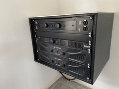 Finished product installed in my custom rack