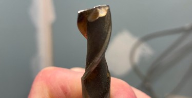 Damage to CNC tool
