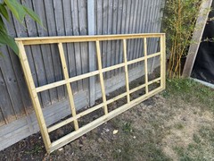 Completed frame