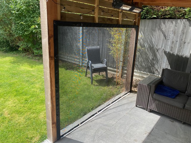 First mesh installed