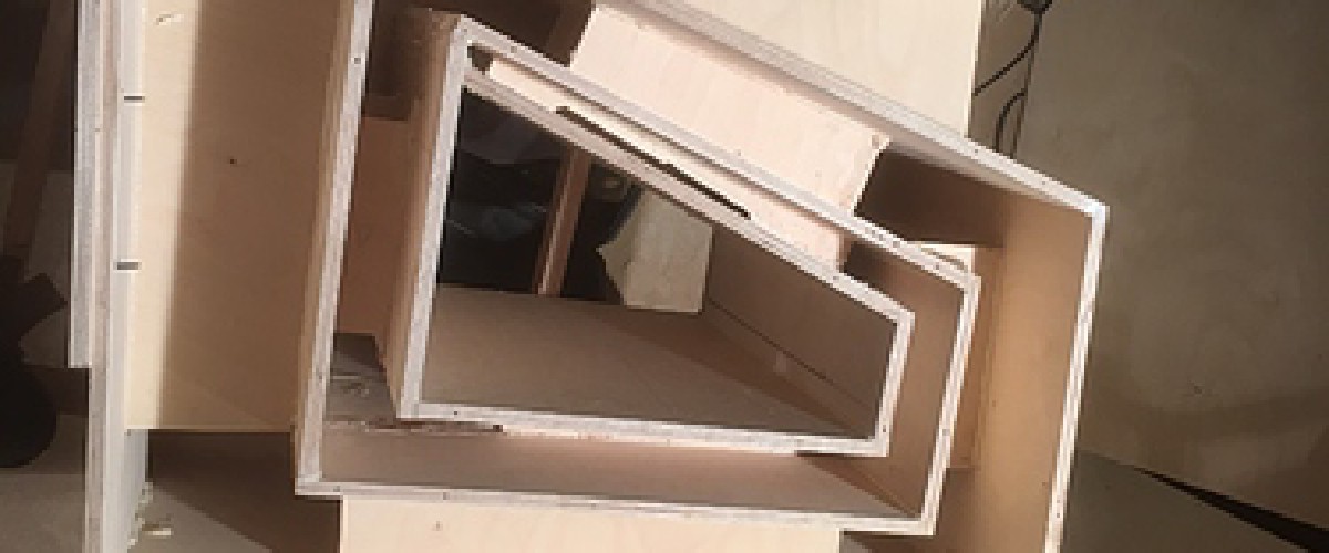Inside subwoofer