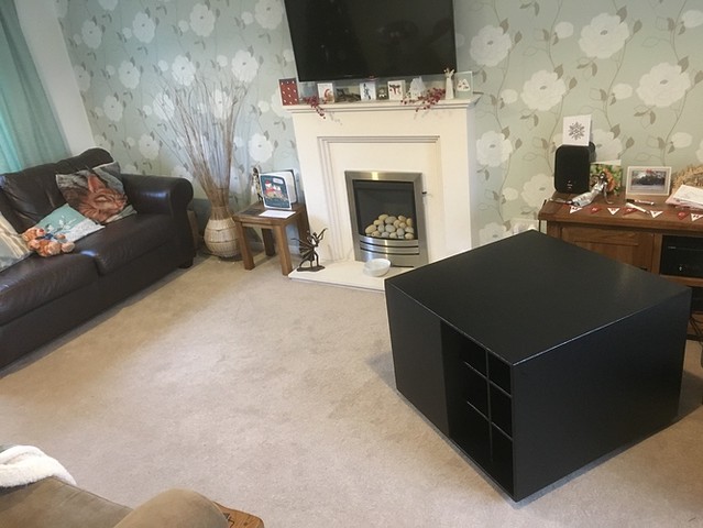 The subwoofer in my lounge