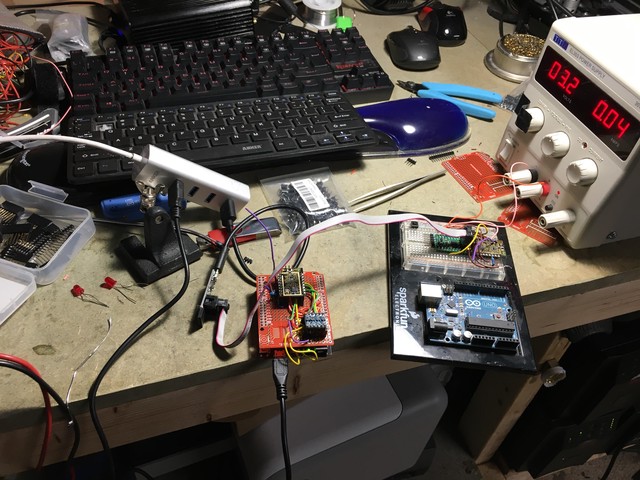 Prototyping of the Cydar remote using the Arduino platform and SX1262 LoRa chipsets