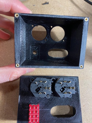 Speaker input/switch box