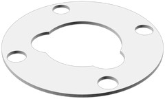 Connector gasket